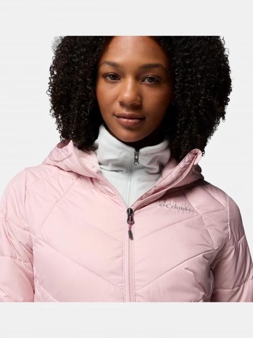 Columbia Heavenly Hooded Jacket női átmeneti kabát rózsaszín színben 8