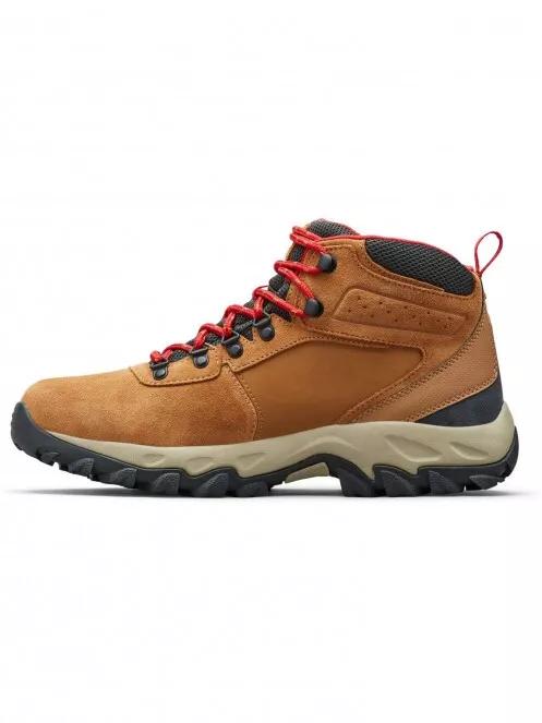 Columbia Newton Ridge Plus II Suede WP férfi vízhatlan túrabakancs barna színben 4