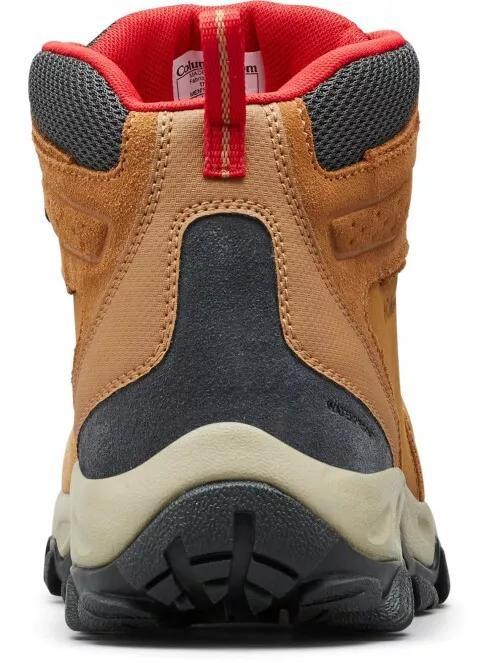 Columbia Newton Ridge Plus II Suede WP férfi vízhatlan túrabakancs barna színben 6