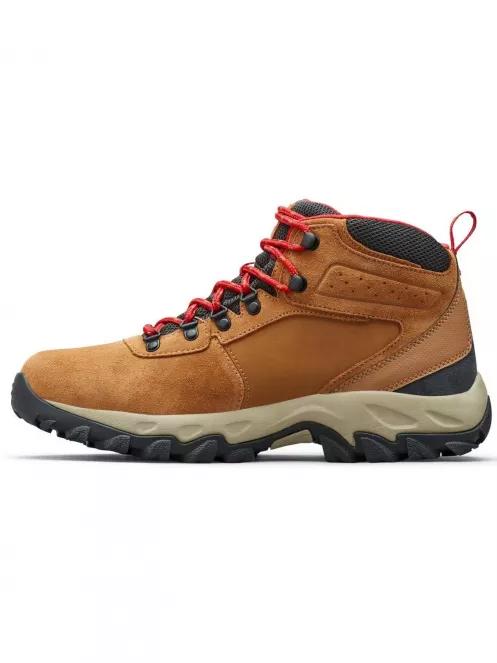 Columbia Newton Ridge Plus II Suede Wp férfi vízhatlan túrabakancs barna színben 4