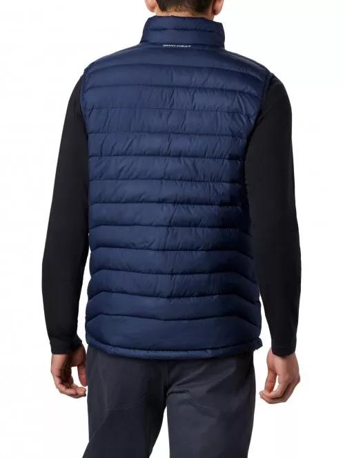 Columbia Powder Lite Vest férfi mellény kék színben 3