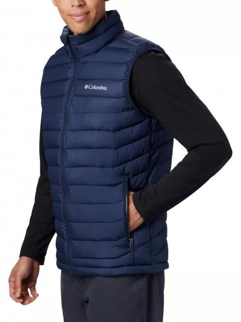 Columbia Powder Lite Vest férfi mellény kék színben 4