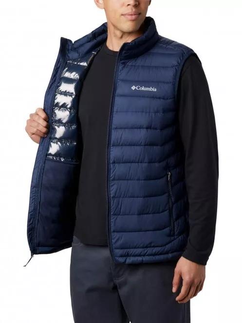 Columbia Powder Lite Vest férfi mellény kék színben 5
