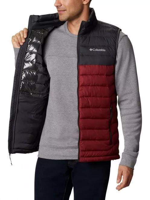 Columbia Powder Lite Vest férfi mellény piros színben 5