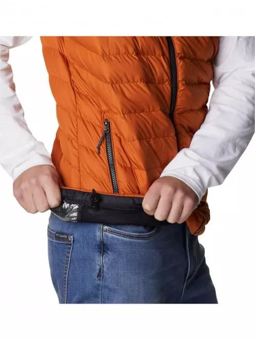 Columbia Powder Lite Vest férfi mellény narancssárga színben 6