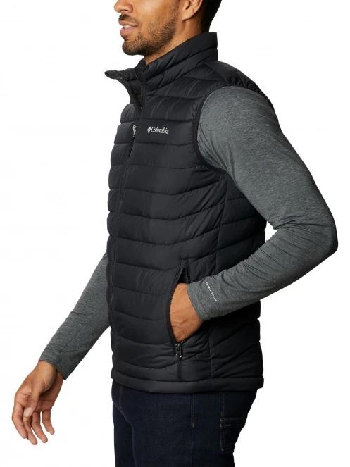Columbia Powder Lite Vest férfi mellény fekete színben 3
