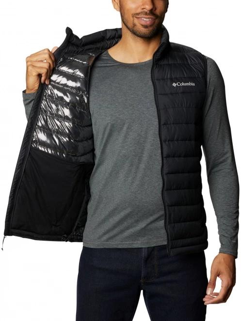 Columbia Powder Lite Vest férfi mellény fekete színben 5