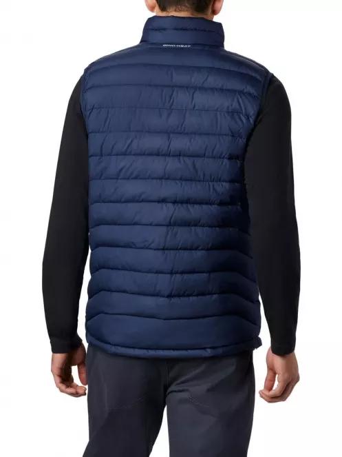 Columbia Powder Lite Vest férfi mellény kék színben 3