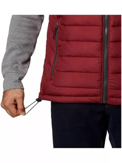 Columbia Powder Lite Vest férfi mellény piros színben 6