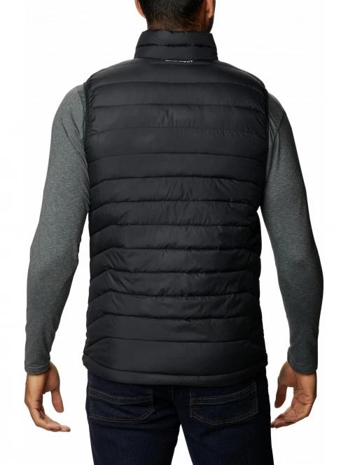 Columbia Powder Lite Vest férfi mellény fekete színben 4