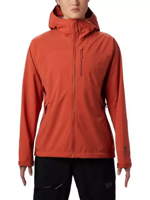 Mountain Hardwear Stretch Ozonic Jacket női héjkabát narancssárga színben 2