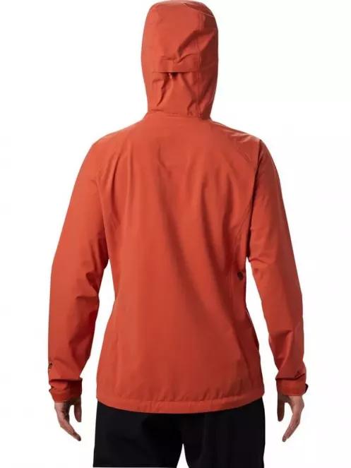 Mountain Hardwear Stretch Ozonic Jacket női héjkabát narancssárga színben 3