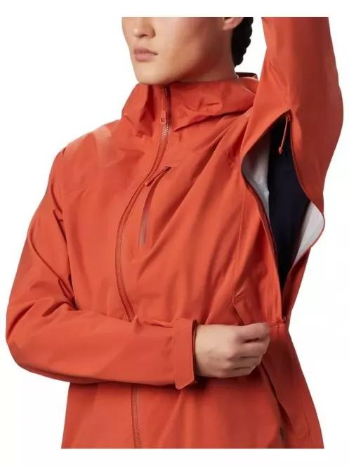Mountain Hardwear Stretch Ozonic Jacket női héjkabát narancssárga színben 6