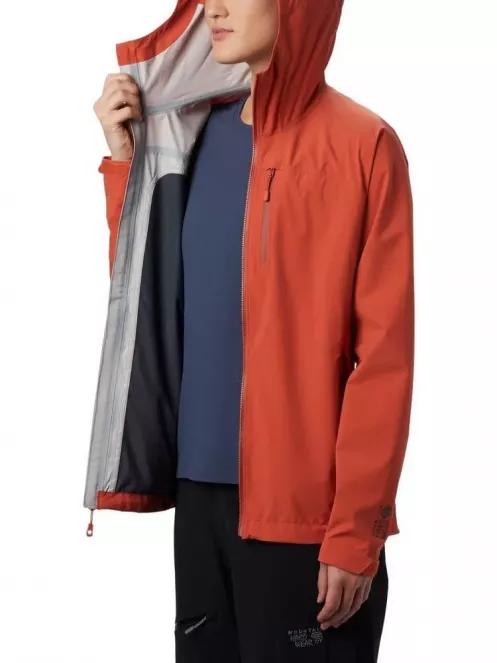 Mountain Hardwear Stretch Ozonic Jacket női héjkabát narancssárga színben 7