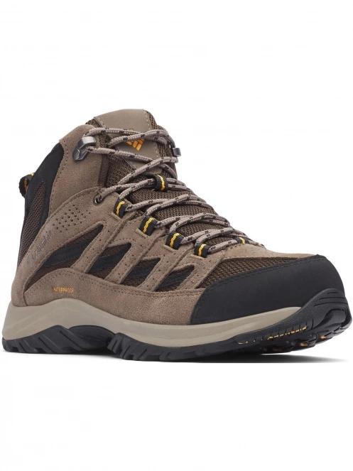 Columbia Crestwood Mid Waterproof férfi túracipő barna színben 2