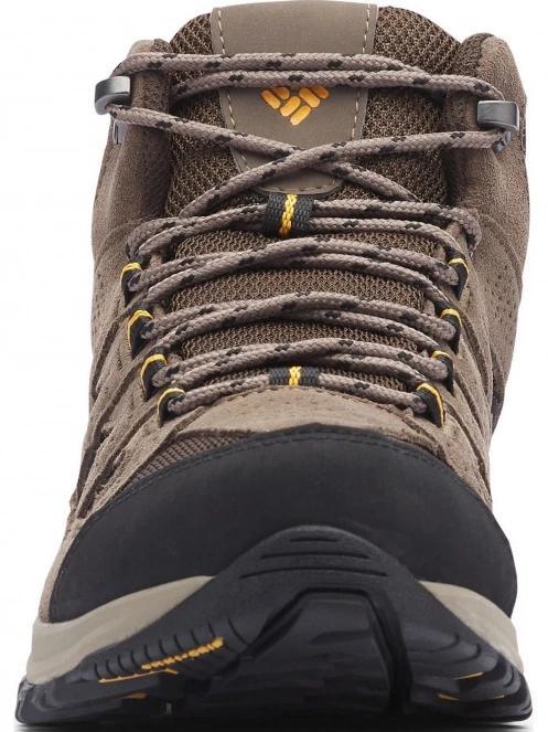 Columbia Crestwood Mid Waterproof férfi túracipő barna színben 4