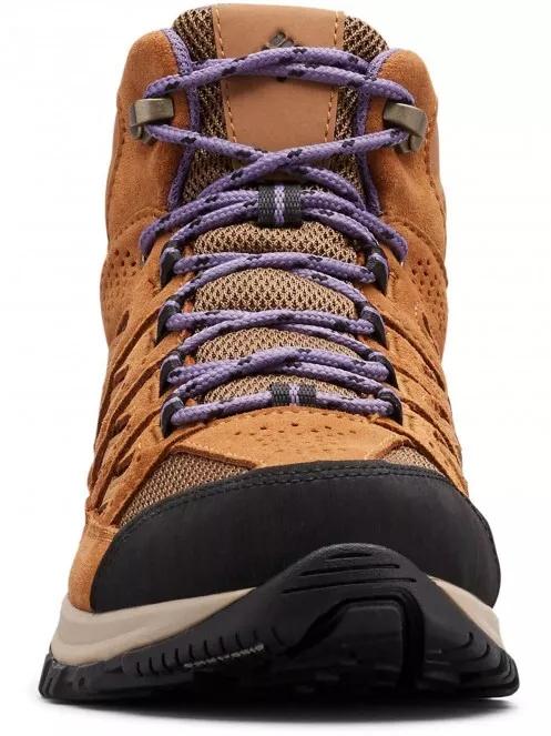 Columbia Crestwood Mid Waterproof női vízhatlan túrabakancs barna színben 5