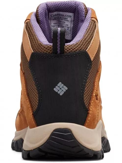 Columbia Crestwood Mid Waterproof női vízhatlan túrabakancs barna színben 6