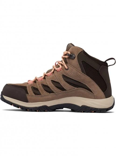 Columbia Crestwood Mid Waterproof női vízhatlan túrabakancs barna színben 4