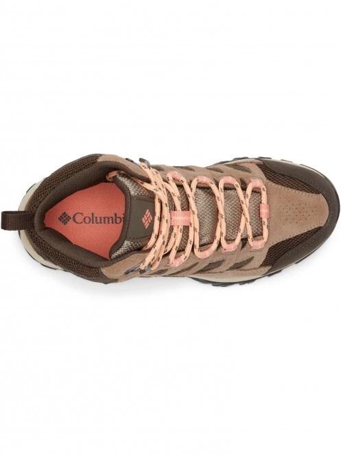 Columbia Crestwood Mid Waterproof női vízhatlan túrabakancs barna színben 7