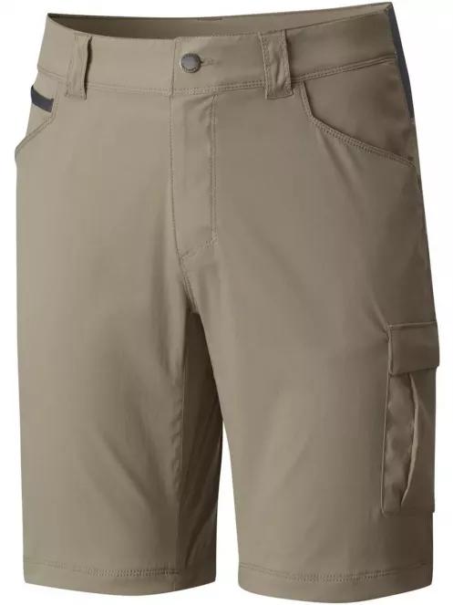 Columbia Outdoor Elements Stretch Short férfi oldalzsebes túra rövidnadrág homok színben 2