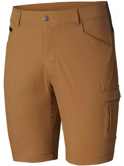 Columbia Outdoor Elements Stretch Short férfi oldalzsebes túra rövidnadrág barna színben 2