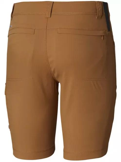 Columbia Outdoor Elements Stretch Short férfi oldalzsebes túra rövidnadrág barna színben 3