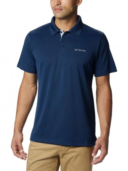 Columbia Utilizer Polo férfi galléros póló kék színben 2
