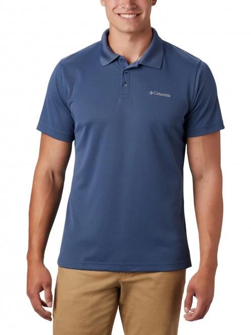 Columbia Utilizer Polo férfi galléros póló kék színben 2