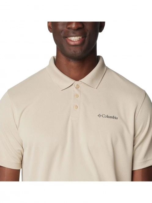 Columbia Utilizer Polo férfi galléros póló homok színben 6