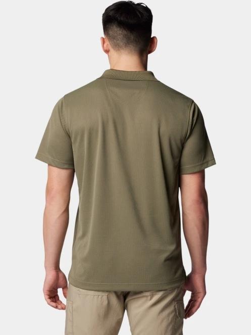 Columbia Utilizer Polo férfi galléros sport póló zöld színben 4