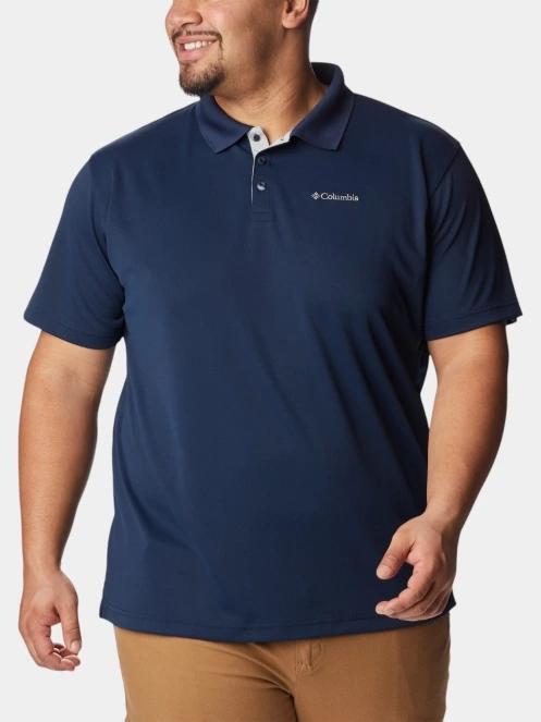 Columbia Utilizer Polo férfi galléros póló sötétkék színben 2