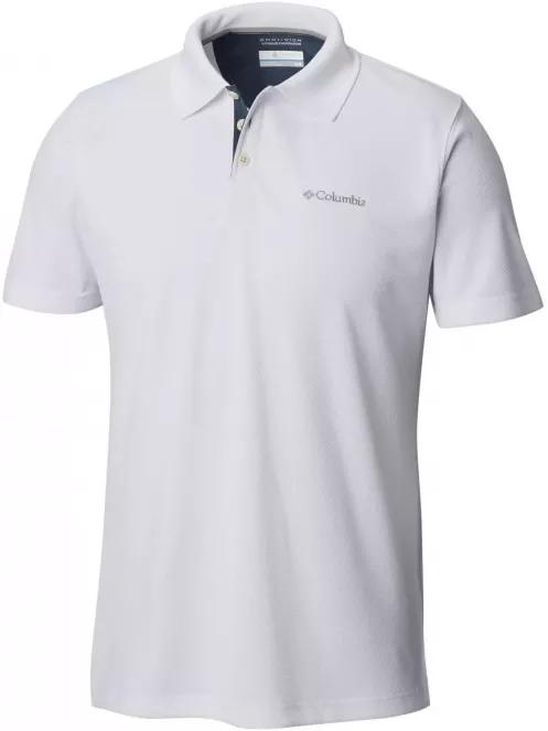 Columbia Utilizer Polo férfi galléros póló fehér színben 4