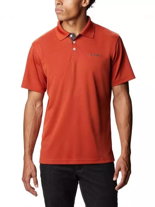 Columbia Utilizer Polo férfi galléros póló narancssárga színben 2