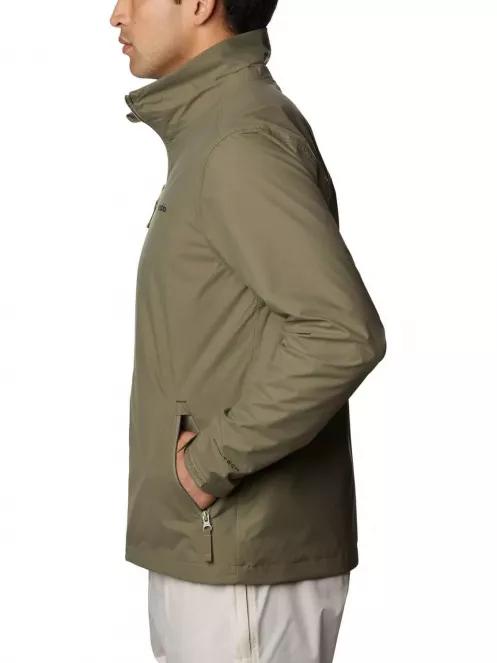 Columbia Bradley Peak Jacket férfi utcai kabát zöld színben 4