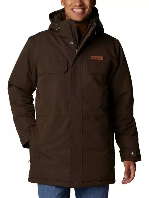 Columbia Rugged Path Parka férfi télikabát barna színben 2