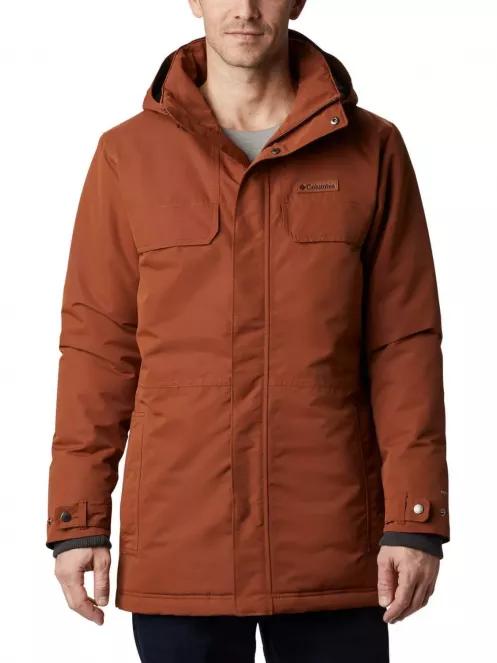Columbia Rugged Path Parka férfi télikabát barna színben 2