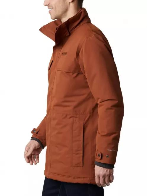 Columbia Rugged Path Parka férfi télikabát barna színben 3