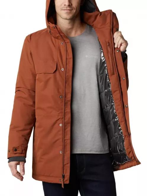 Columbia Rugged Path Parka férfi télikabát barna színben 5