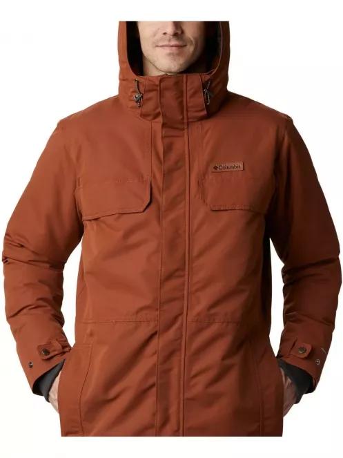 Columbia Rugged Path Parka férfi télikabát barna színben 6