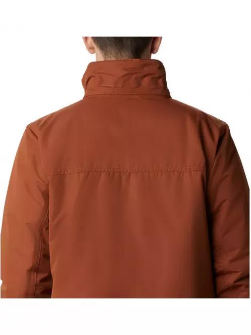 Columbia Rugged Path Parka férfi télikabát barna színben 7