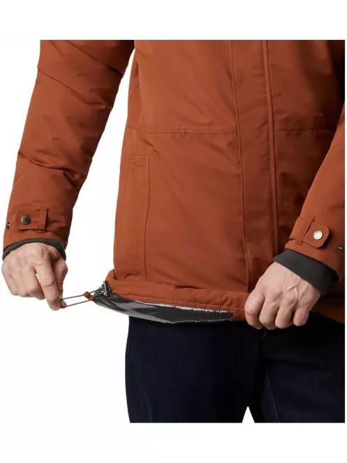 Columbia Rugged Path Parka férfi télikabát barna színben 8