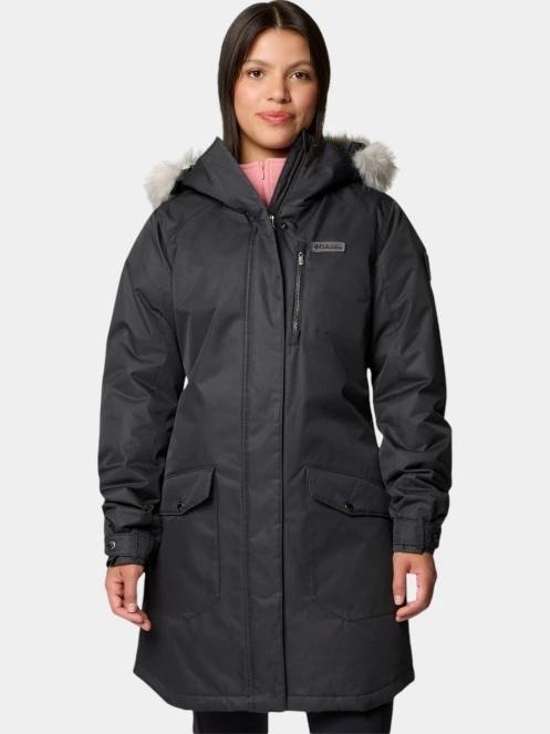Columbia Suttle Mountain Long Insulated Jacket női télikabát fekete színben 2