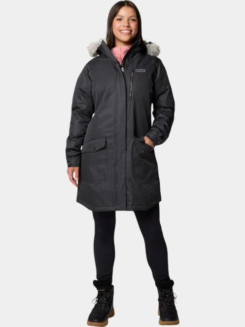Columbia Suttle Mountain Long Insulated Jacket női télikabát fekete színben 5