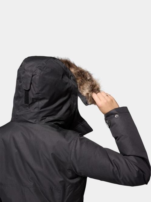 Columbia Suttle Mountain Long Insulated Jacket női télikabát fekete színben 10