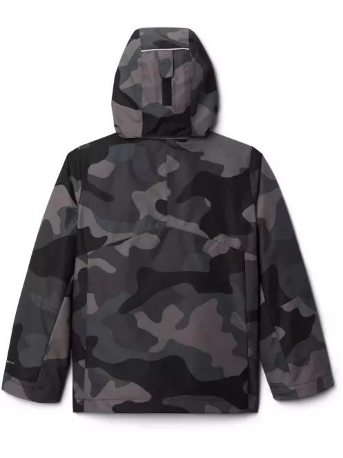 Columbia Bugaboo II Fleece Interchange Jacket 3 az 1-ben kabát fekete színben 3
