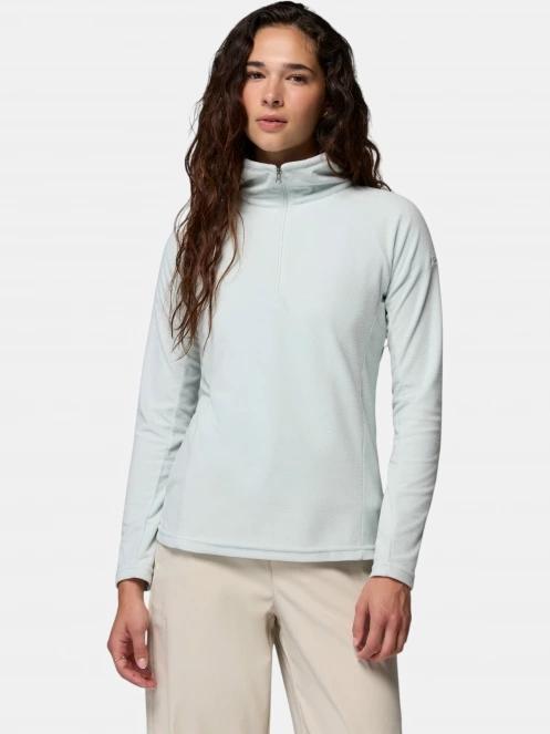 Columbia Glacial Iv 1/2 Zip női polár pulóver világoszöld színben 2