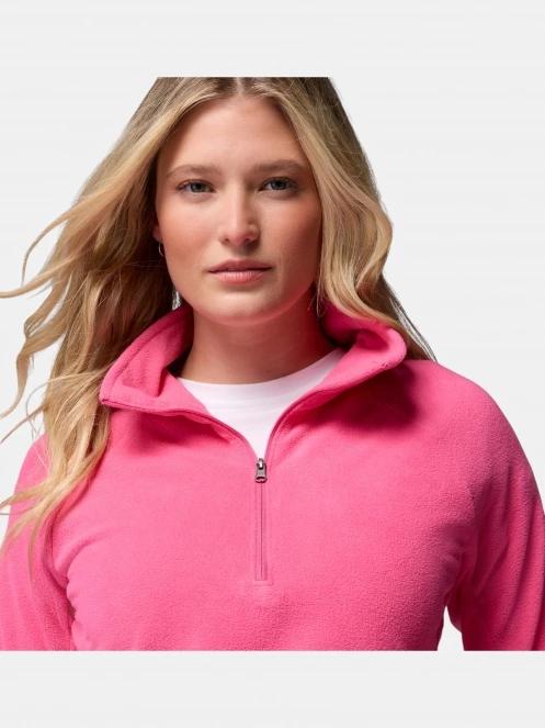 Columbia Glacial Iv 1/2 Zip női polár pulóver magenta színben 6