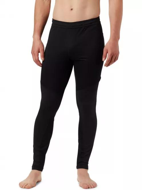 Columbia Titan Wind Block II Tight férfi aláöltöző nadrág fekete színben 2