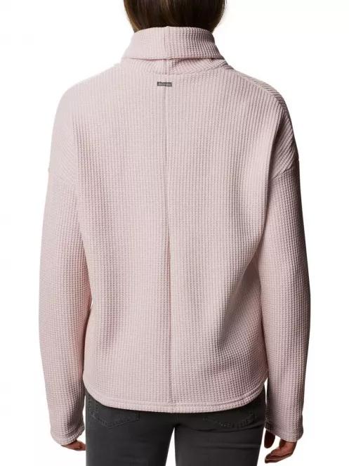 Columbia Chillin Fleece Pullover női pulóver rózsaszín színben 3